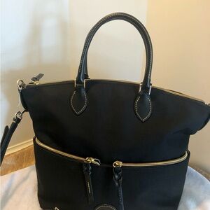 Dooney & Bourke Nylon and Leather Large Handbag